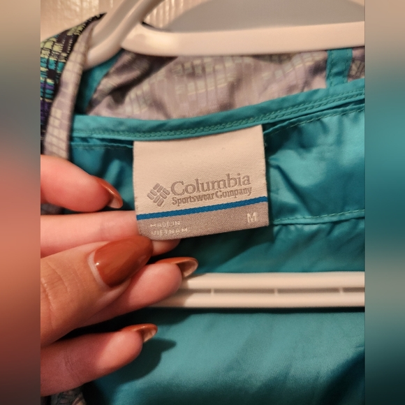 Womens Columbia poncho raincoat - Picture 3 of 6